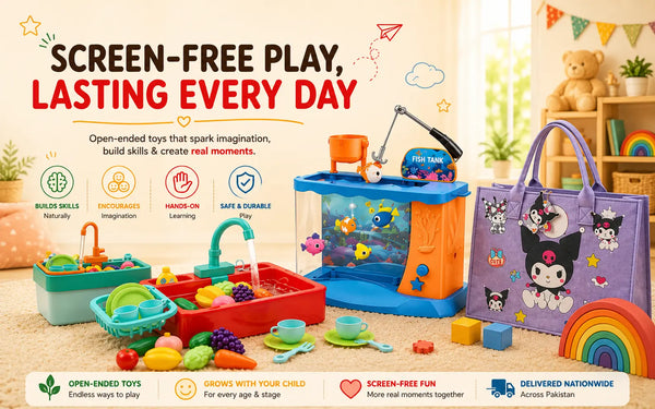 8 Best Screen-Free Toys for Kids in Pakistan (2026 Picks, By Age)
