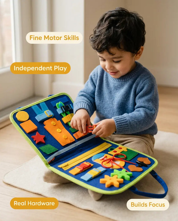 Busy Sensory Book Benefits for Toddlers: What the Research Shows