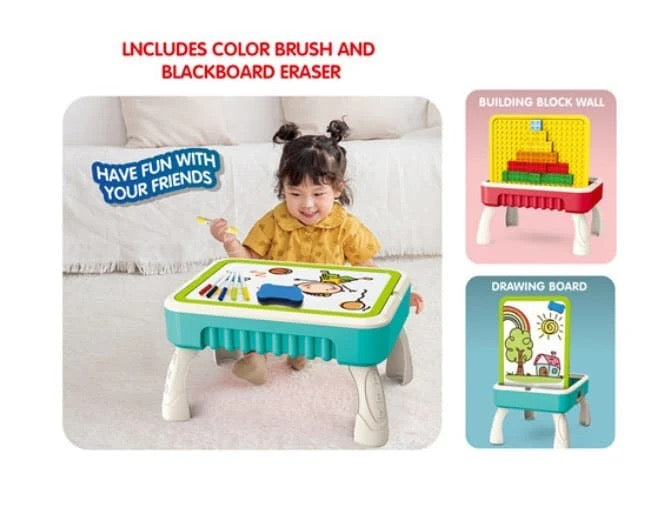 Blocks Creative Table - Build, Create and Learn