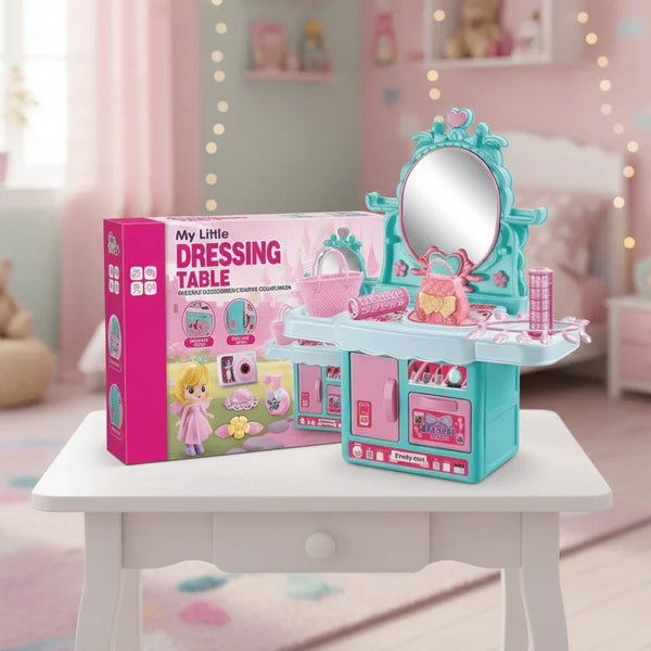 My Little Dressing Table - Pretend Play Vanity Set for Girls