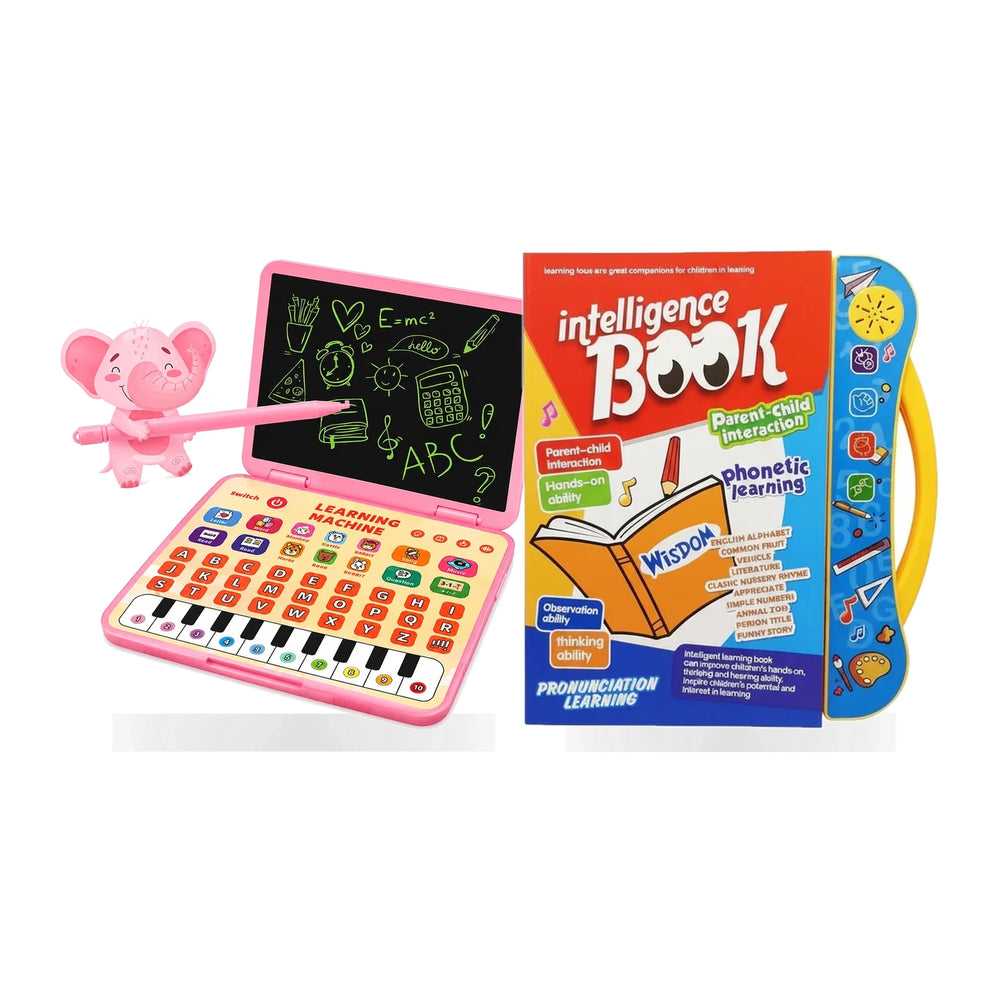 Smart Tech & Phonics Learning Duo (Laptop + Intelligent Study Book) - Photo 1