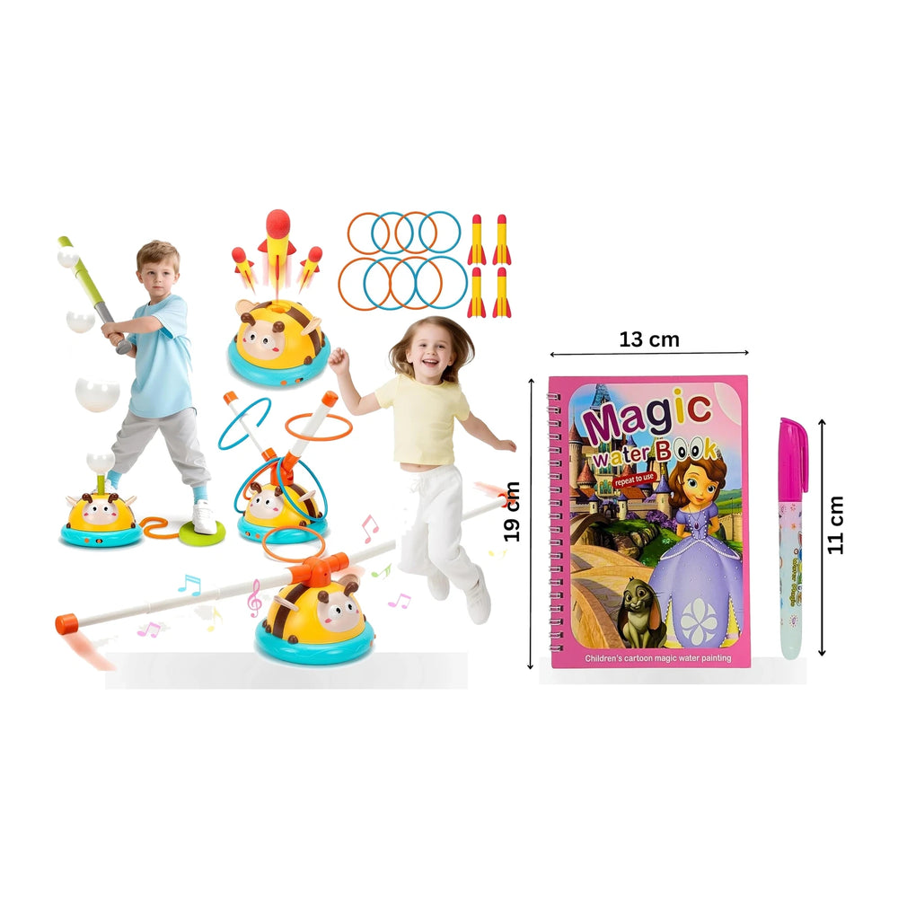 HoneyBee 4-in-1 Mega Activity Toy + FREE Magic Water Book - Photo 1