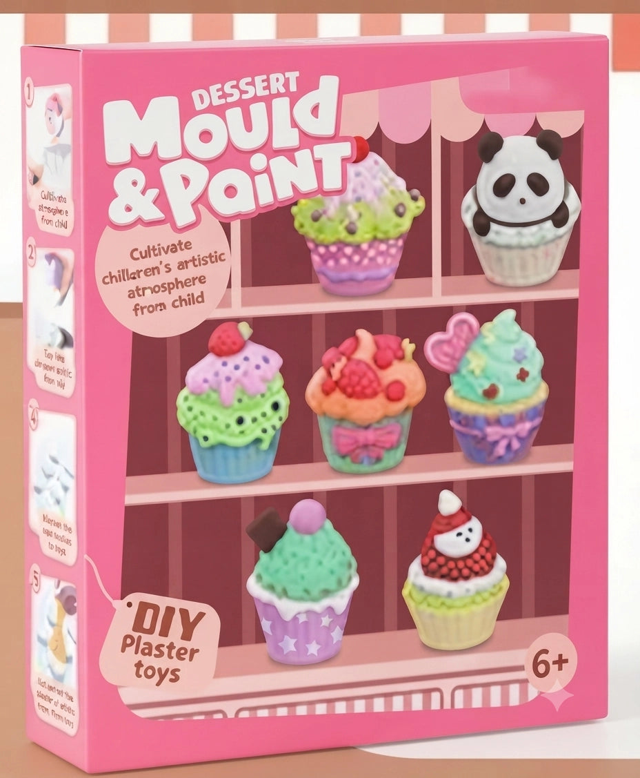 DIY 3D Mould and Paint Kit for Kids