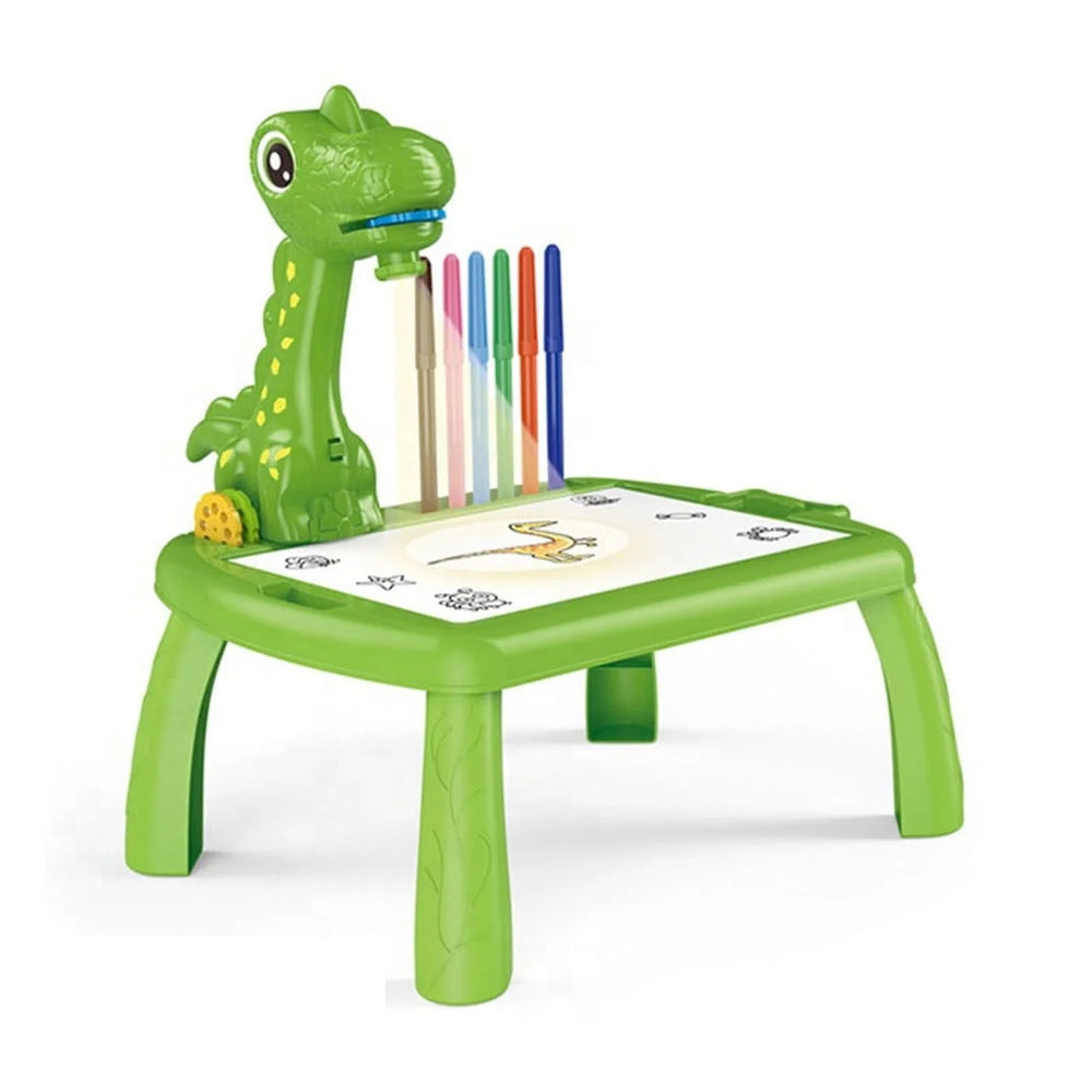 Kids Erasable Drawing Projector Table