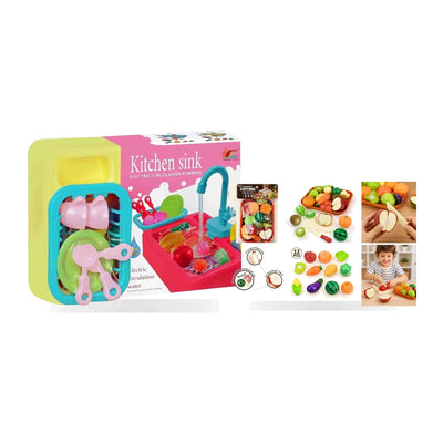 Chef & Kitchen Sensory Play Bundle (Sink + Fruit Cutting) - Photo 1