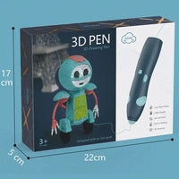 Rechargeable 3D Printing & Drawing Pen – STEM Creative Art Toy for Kids