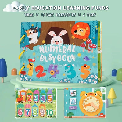 Early Learning Numeral Busy Book