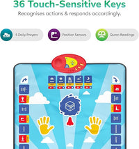 My Salah Mat (Original) – Blue Muslim Prayer Mat for Learning Salah, Surahs, Wudu & Duas