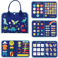 Busy Montessori Sensory Book – Portable Activity Kit for Toddlers