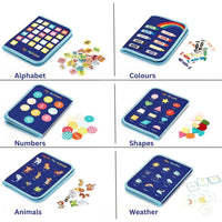 Busy Montessori Sensory Book – Portable Activity Kit for Toddlers