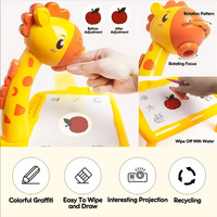 Giraffe Glow and Graffiti Study Table for Kids