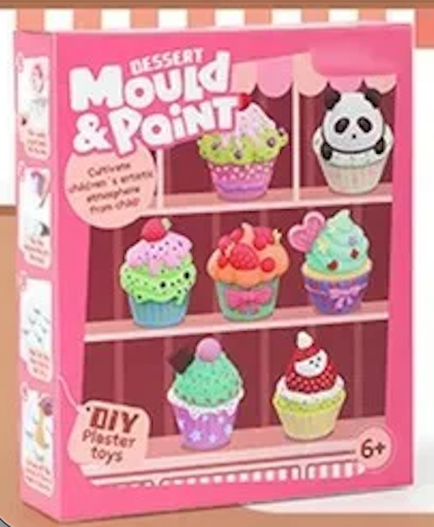 DIY 3D Mould and Paint Kit for Kids
