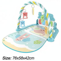 Complete Deluxe Baby Sensory Gym & Teething Play Set (0–12M)
