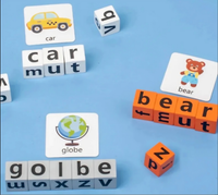 Early Education Spelling Blocks Game with Buzzer