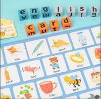 Early Education Spelling Blocks Game with Buzzer