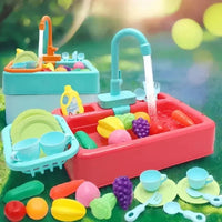 Chef & Kitchen Sensory Play Bundle (Sink + Fruit Cutting) - Photo 3