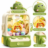Rabbit Claw Machine – Mini Arcade Doll Game with Lights & Music