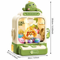 Rabbit Claw Machine – Mini Arcade Doll Game with Lights & Music
