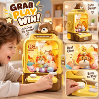 Real Motorized Claw Mechanism and Easy Control Dials Callout