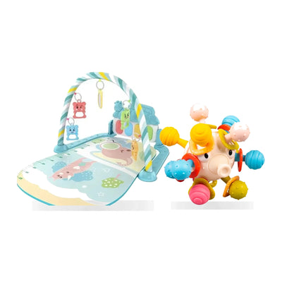 Baby Musical Play Gym & Sensory Explorer Pack (0–12M) - Photo 1
