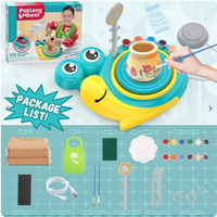 Pottery Wheel for Kids All-in-One Art Kit