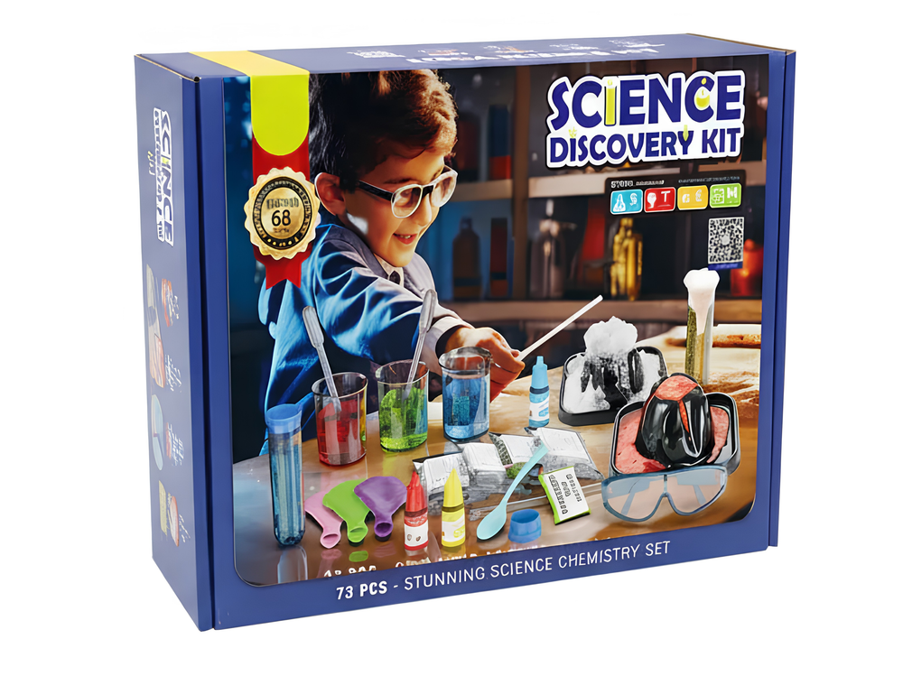 Science Discovery Kit including 68 Hands-On STEM Activities and Experiments